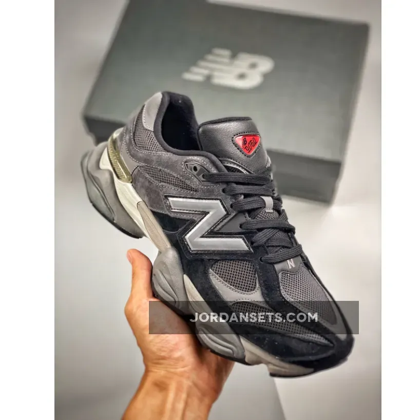New Balance 9060 Black/Castlerock/Rain Cloud | nb 9060 black U9060BLK