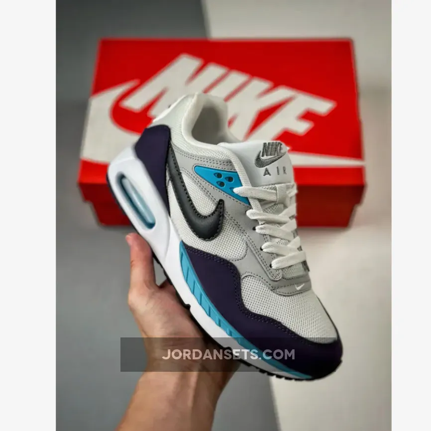 Nike Air Max Correlate White/Club Purple-Dark Grey