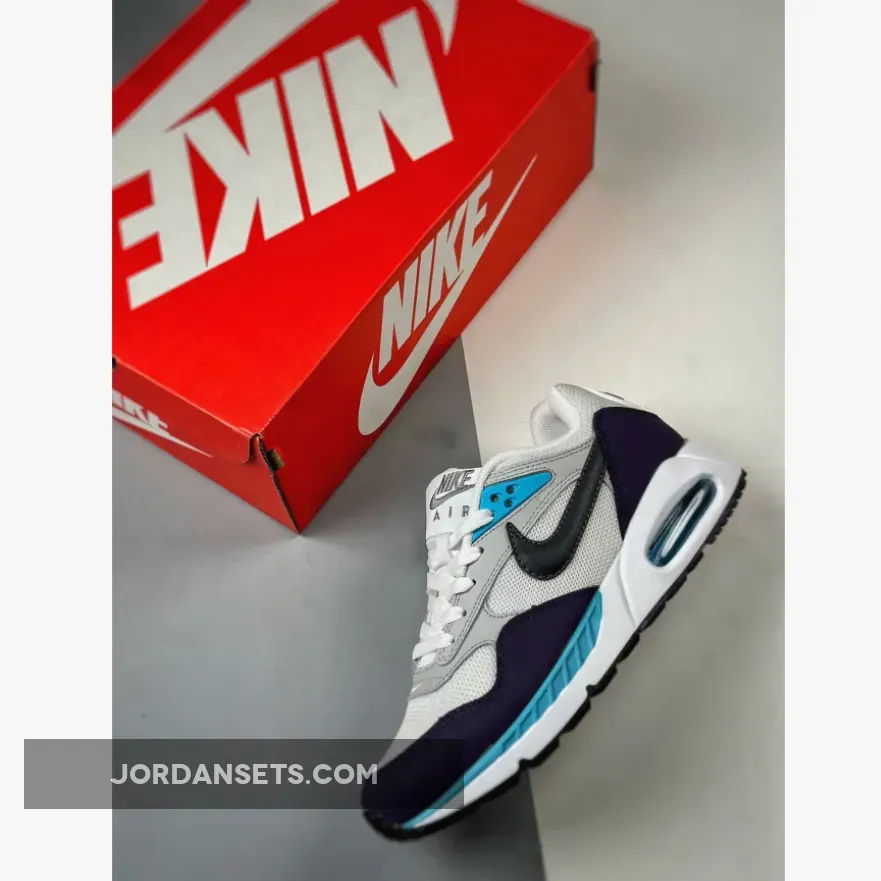 Nike Air Max Correlate White/Club Purple-Dark Grey