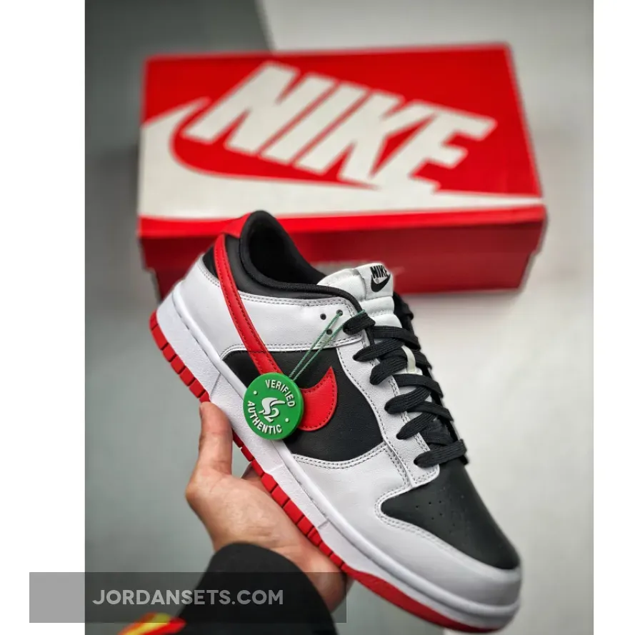 Nike Dunk Low 'White Black Red' FD9762-061 New Releases