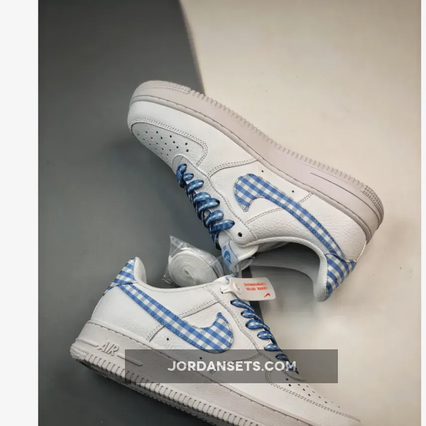 Nike Air Force 1 Low Blue Gingham | gingham air force 1 DZ2784-100 Nike Air Force 1 Low Blue Gingham | gingham air force 1 DZ2784-100