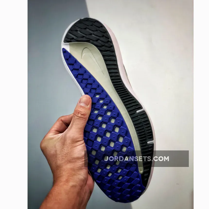 Nike Air Winflo 9 'Black/Off Noir/Lapis/Yellow Ochre' #nike air winflo 9 shield