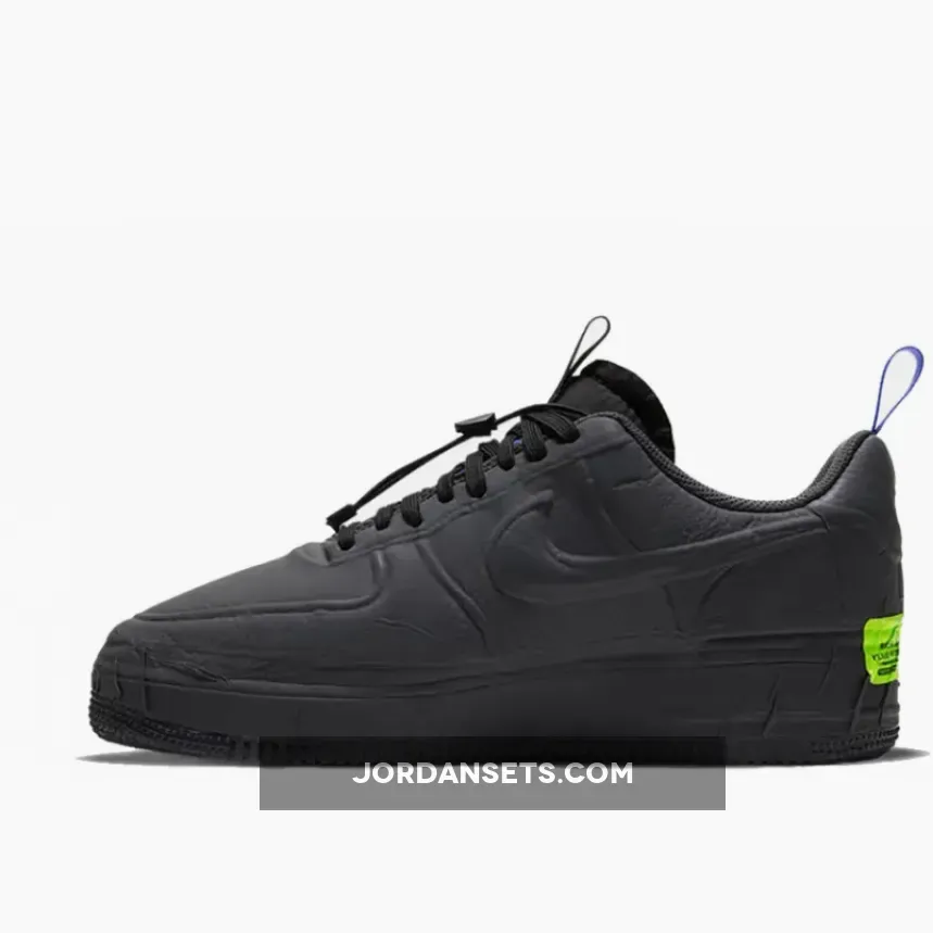 Nike D/MS/X Air Force 1 Experimental Anthracite Black CV1754-001 air force 1 experimental black