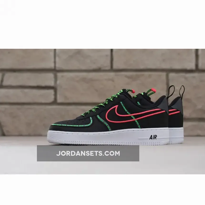 Nike Air Force 1 Low 'Worldwide' White #black and green air force 1