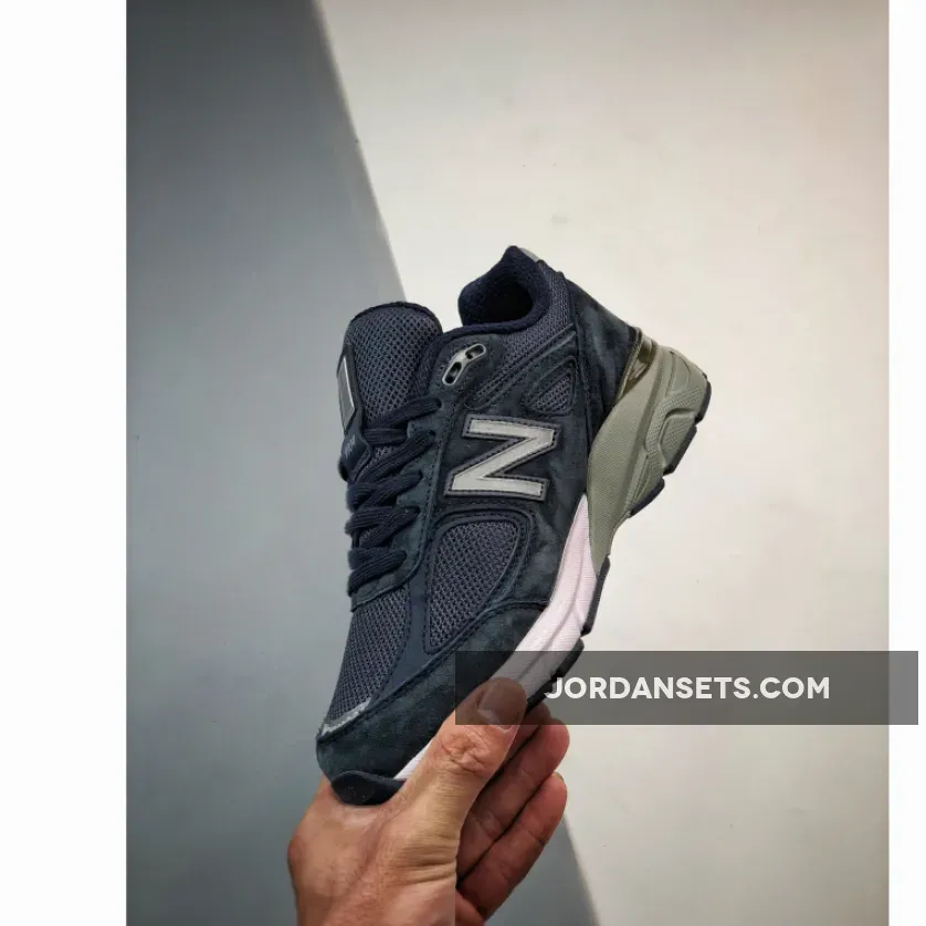 Kith x New Balance 990v4 Navy M990NV4 / navy blue new balance 990