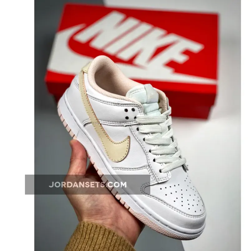 Nike Dunk Low White/Pearl White , Dunk Low White Pearl DD1503-110
