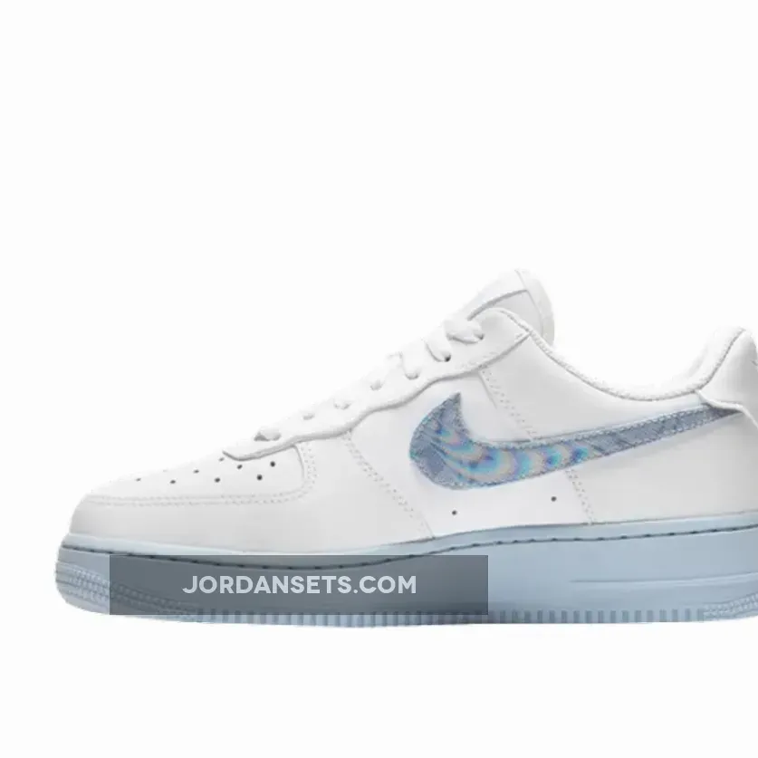 Nike Air Force 1 07 LV8 White Hydrogen Blue / turquoise air force 1