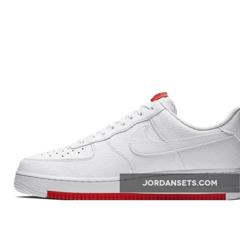 Nike Air Force 1 07 1 White Red AO2409-101 Restock