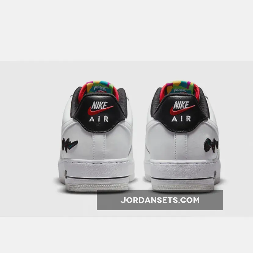 Nike Air Force 1 Low 'Peace #air force 1 07 lv8 3