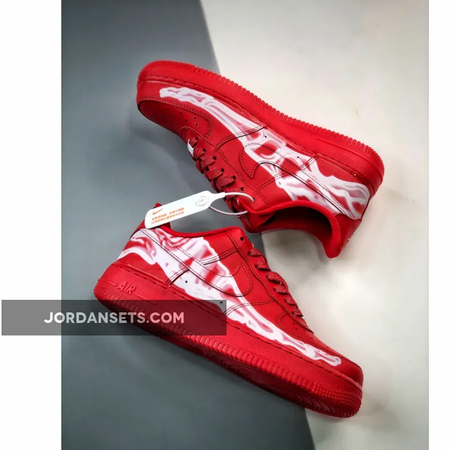 Nike Air Force 1 Low 'Skeleton' Red 1680452289 To Buy