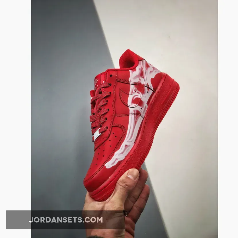 Nike Air Force 1 Low 'Skeleton' Red 1680452289 To Buy