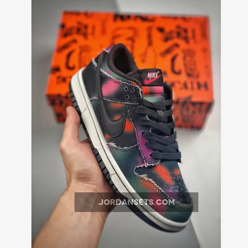 Nike Dunk Low Graffiti Black Multi DM0108-002 / nike dunk graffiti navy