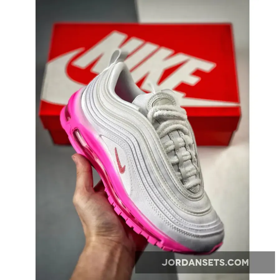 Nike Air Max 97 Canvas Pink Chenille FJ4549-100 For Sale