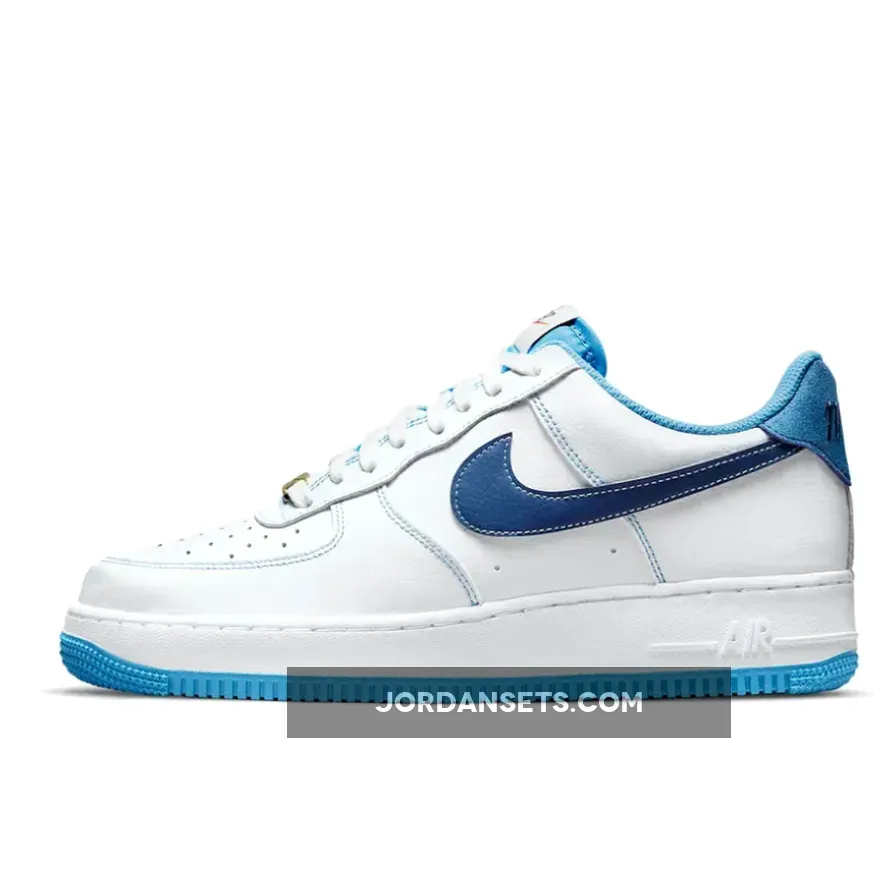 Nike Air Force 1 Low 'First Use' White/University Blue - nike air force 1 low white university blue
