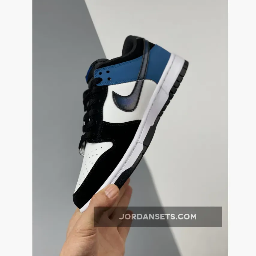 Nike Dunk Low Summit White/Industrial Blue-Black