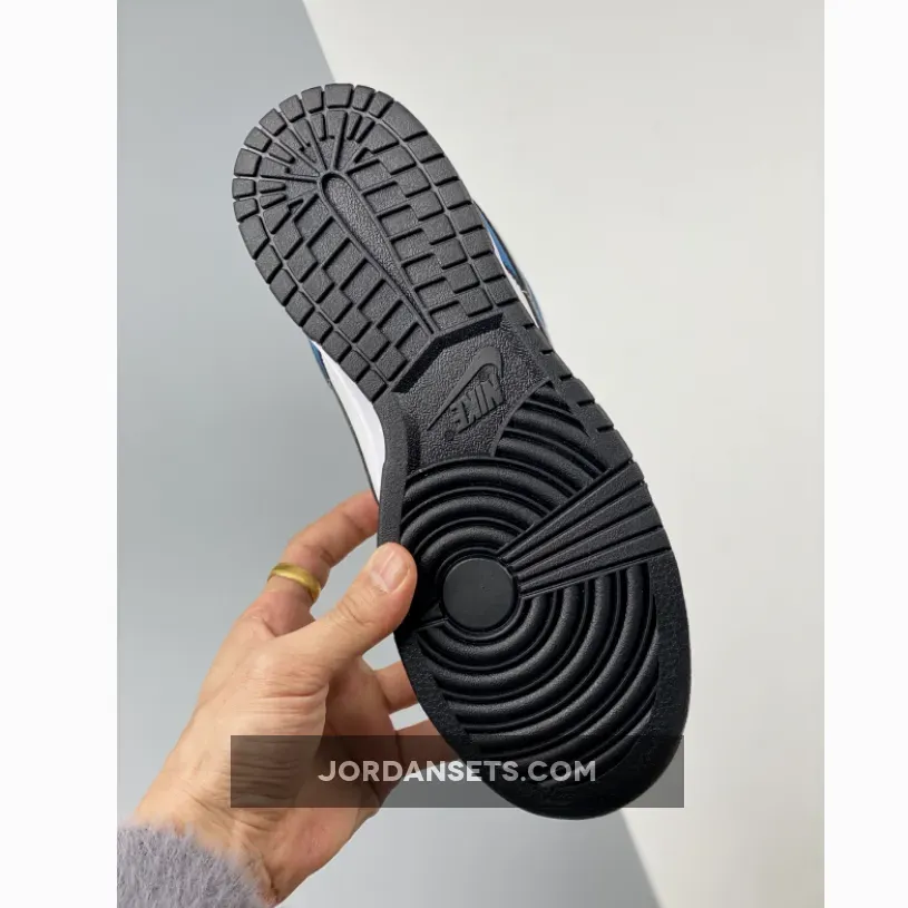 Nike Dunk Low Summit White/Industrial Blue-Black