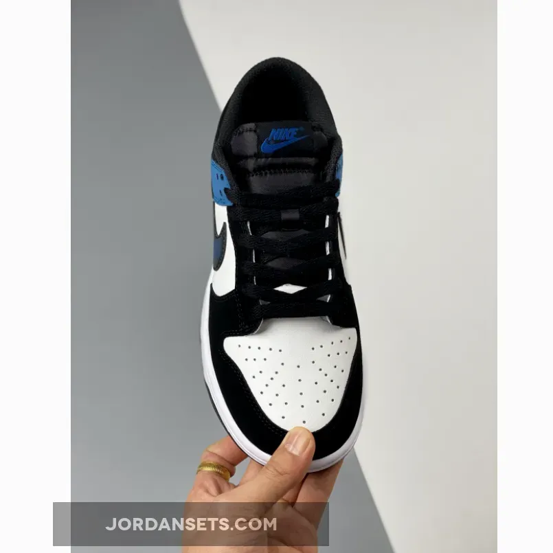 Nike Dunk Low Summit White/Industrial Blue-Black