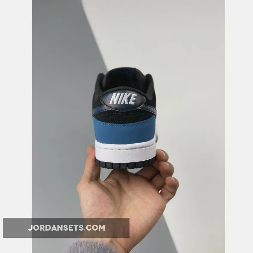 Nike Dunk Low Summit White/Industrial Blue-Black