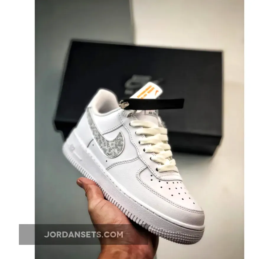 Nike Air Force 1 LV8 White Just Do it Pack BQ5361-100