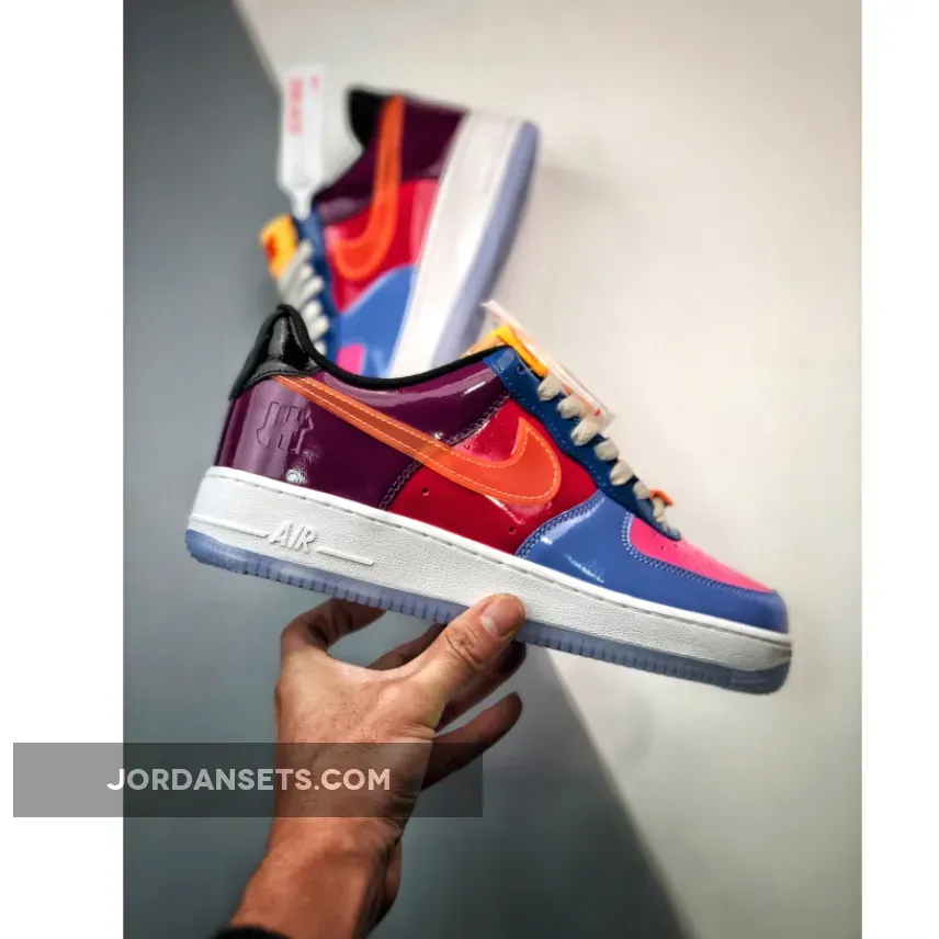 UNDEFEATED x Nike Air Force 1 Low Multi-Patent DV5255-400 / undefeated air force 1 patent leather