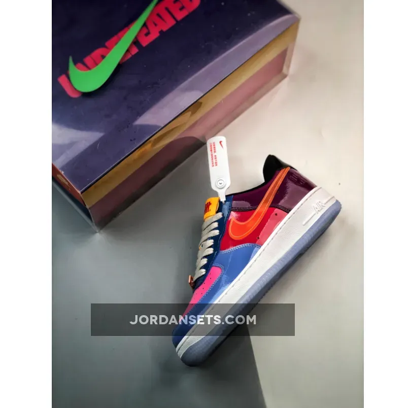 UNDEFEATED x Nike Air Force 1 Low Multi-Patent DV5255-400 / undefeated air force 1 patent leather