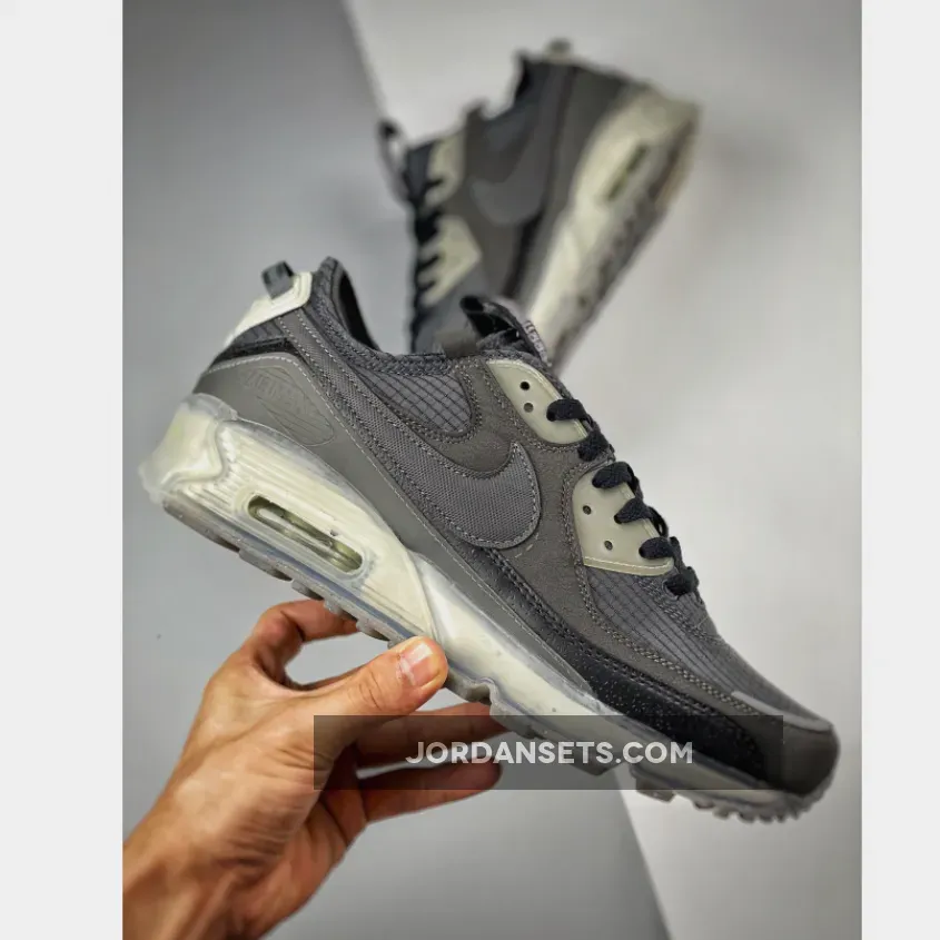 Nike Air Max 90 Terrascape Black/Dark Grey-Lime Ice-Anthracite DH2973-001 #air max 90 terrascape black lime ice