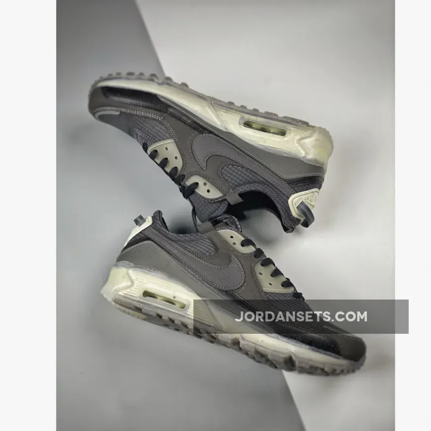 Nike Air Max 90 Terrascape Black/Dark Grey-Lime Ice-Anthracite DH2973-001 #air max 90 terrascape black lime ice
