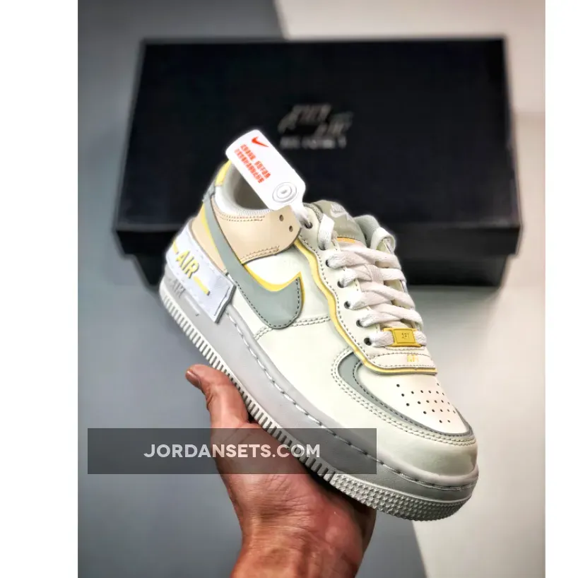 Nike Air Force 1 Low Shadow Sail Silver Citron DR7883-101 To Buy
