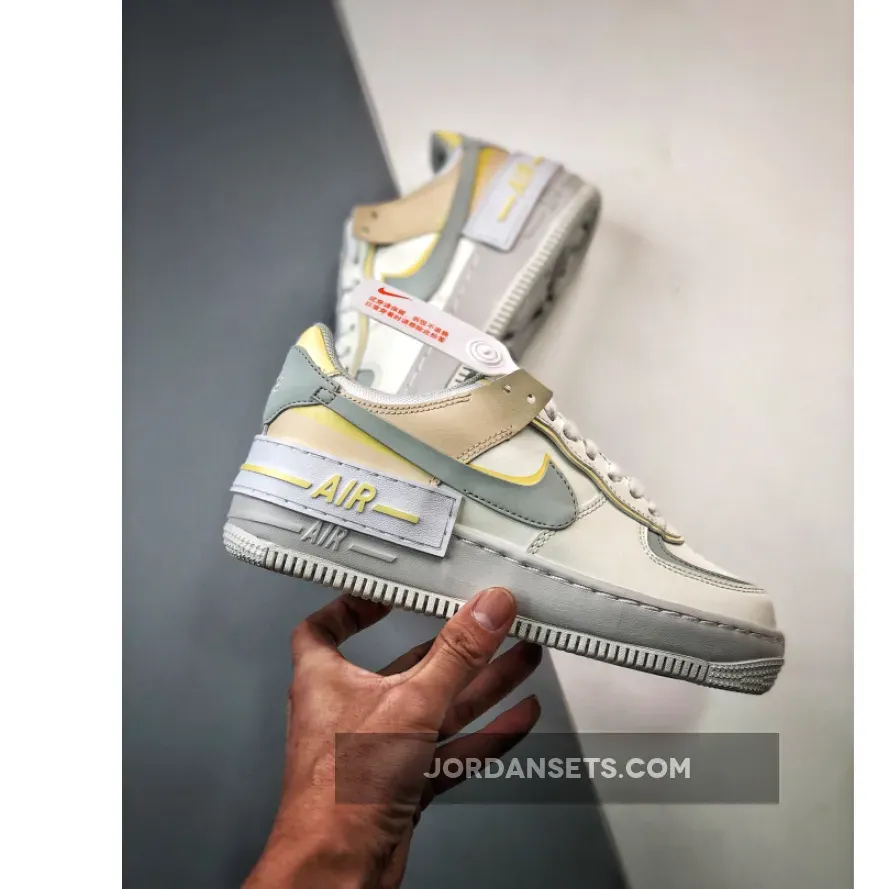 Nike Air Force 1 Low Shadow Sail Silver Citron DR7883-101 To Buy
