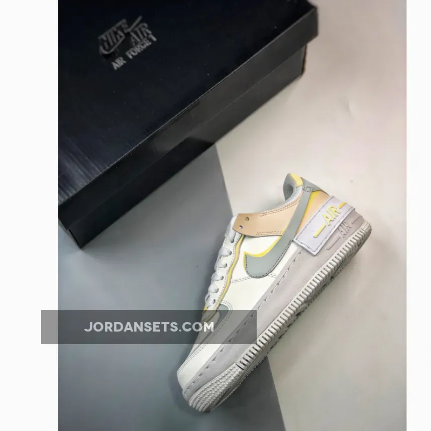 Nike Air Force 1 Low Shadow Sail Silver Citron DR7883-101 To Buy