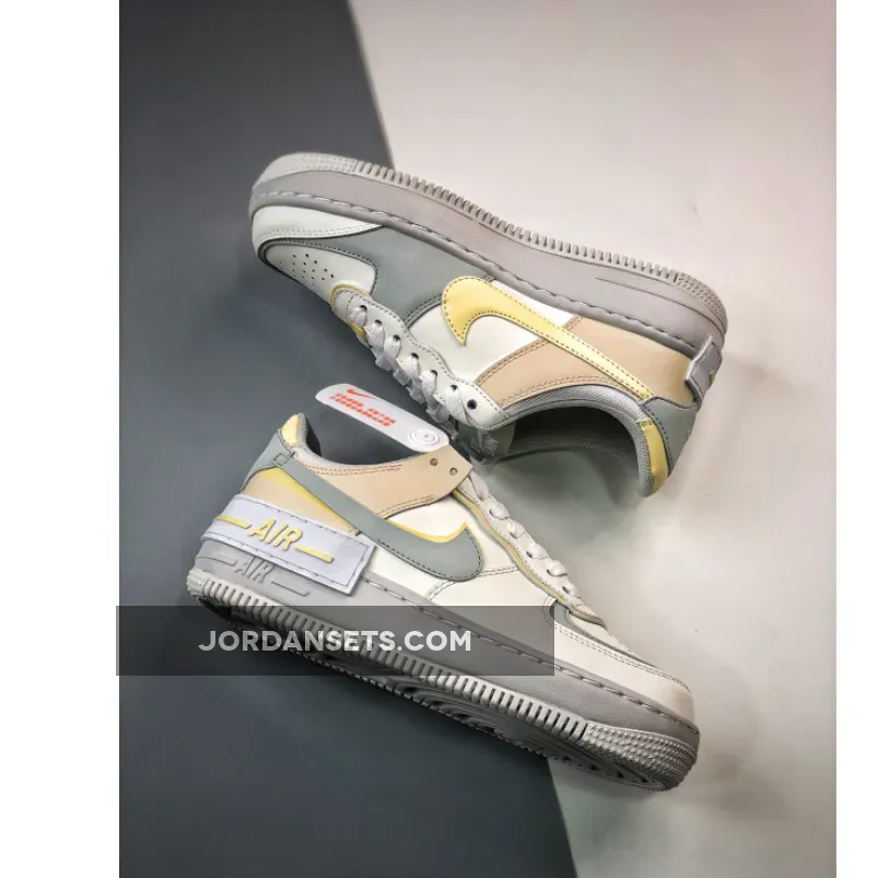 Nike Air Force 1 Low Shadow Sail Silver Citron DR7883-101 To Buy