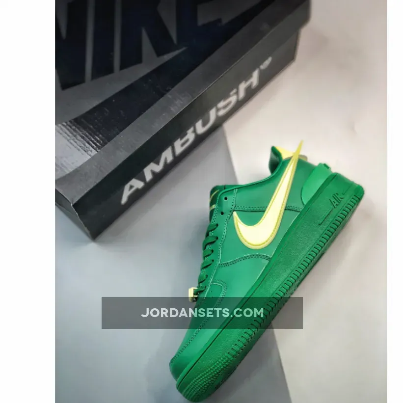 AMBUSH x Nike Air Force 1 Low Pine Green/Citron DV3464-300 nike pine
