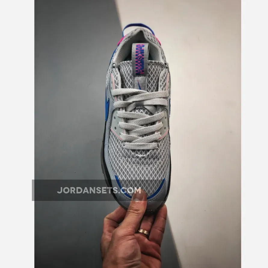 Nike Air Max 90 Terrascape Grey Blue Pink DM0033-004 For Sale