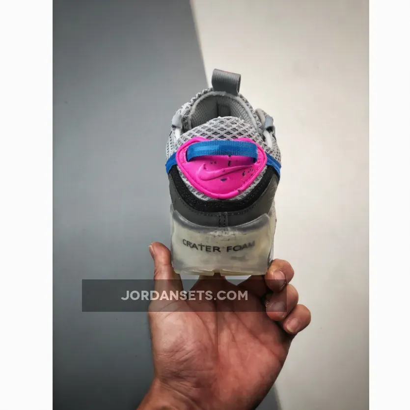 Nike Air Max 90 Terrascape Grey Blue Pink DM0033-004 For Sale