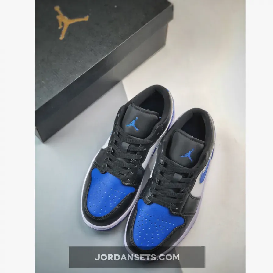Restock Air Jordan 1 Low 'Royal Toe' White/Royal Blue-Black Restock Air Jordan 1 Low 'Royal Toe' White/Royal Blue-Black