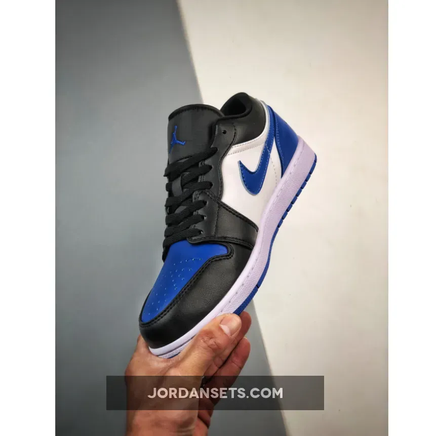 Restock Air Jordan 1 Low 'Royal Toe' White/Royal Blue-Black Restock Air Jordan 1 Low 'Royal Toe' White/Royal Blue-Black