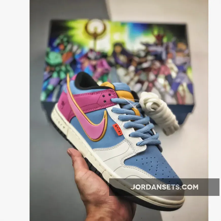 Saint Seiya x Nike Dunk Low Sail Red Blue | dunks red blue
