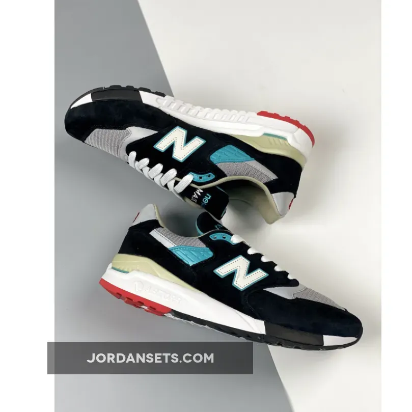 New Balance 998 Connoisseur Rockabilly Black/Grey-Teal M998CBB Restock