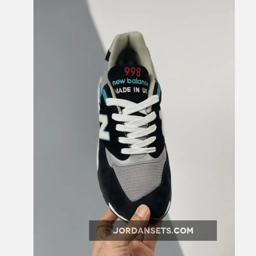 New Balance 998 Connoisseur Rockabilly Black/Grey-Teal M998CBB Restock