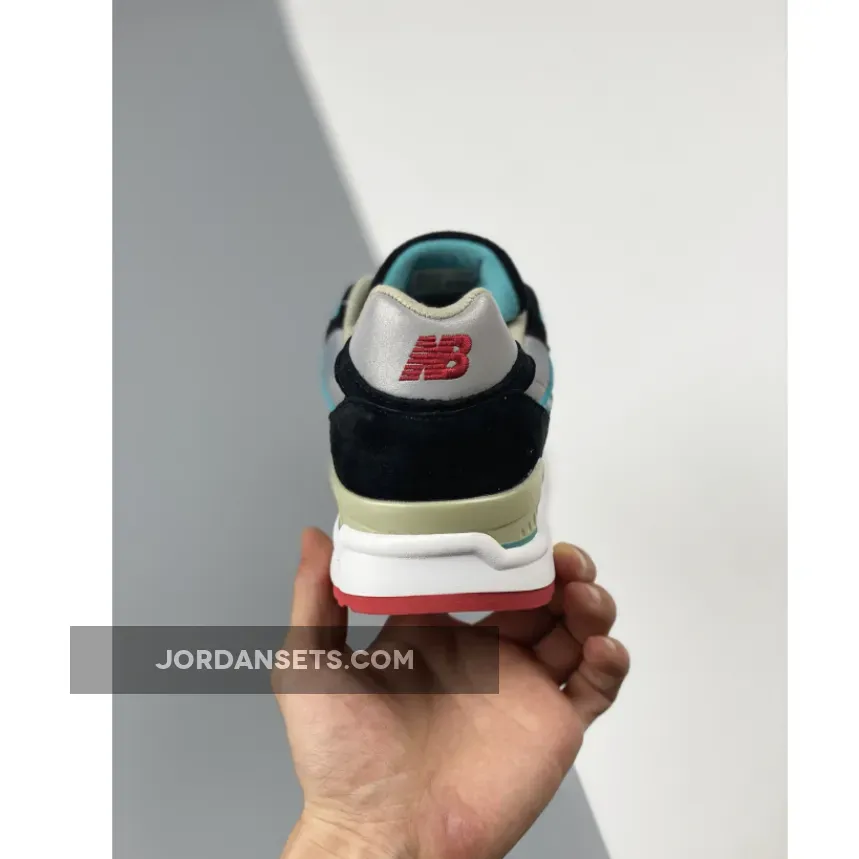 New Balance 998 Connoisseur Rockabilly Black/Grey-Teal M998CBB Restock