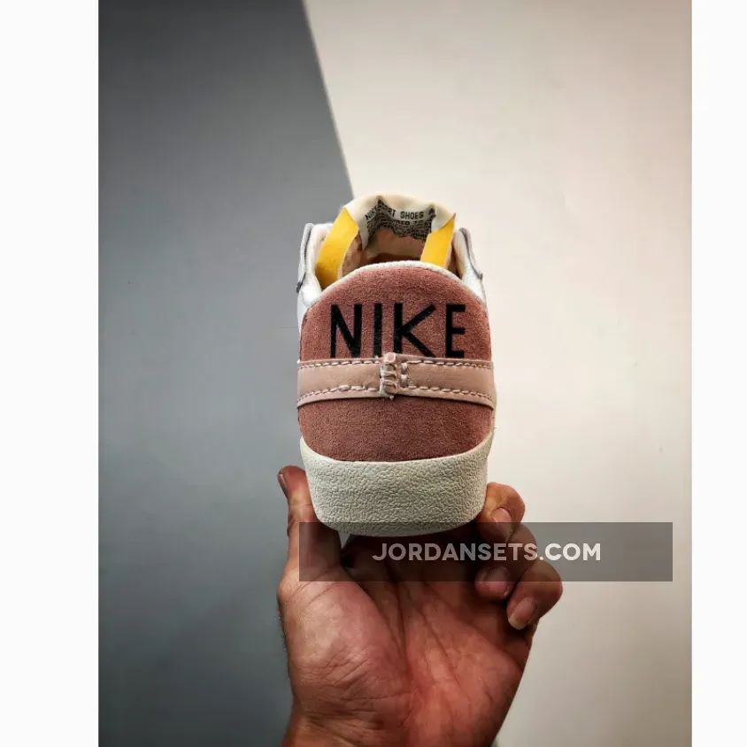 Nike Blazer Low Jumbo White Pink DQ1470-102 Brand New
