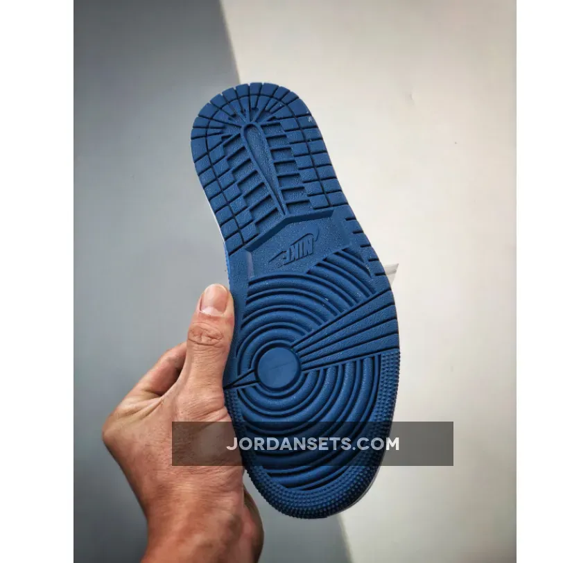 Air Jordan 1 Mid White True Blue Grey DQ8426-014 - jordan 1s gray and white