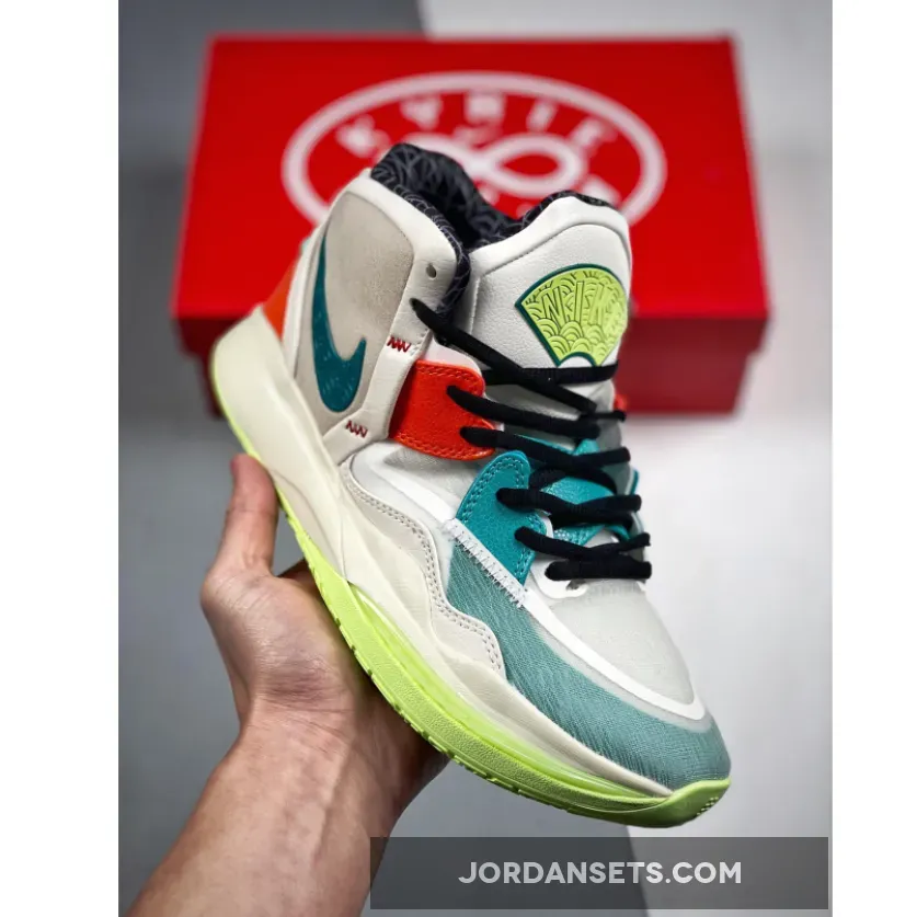 Kyrie Red Nike Kyrie 8 White Blue Red Volt 1680504558