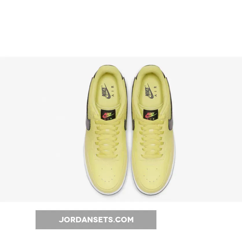Nike Air Force 1 Low Yellow Pulse CI0064-700 nike air force 1 lv8 yellow