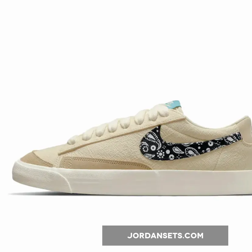 Nike Blazer Low 'Paisley' DJ4665-100 / nike blazer low paisley swoosh
