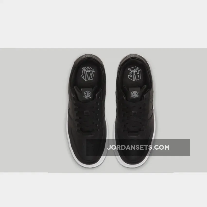 Black White Nike Air Force 1 Pixel nike af1 black and white