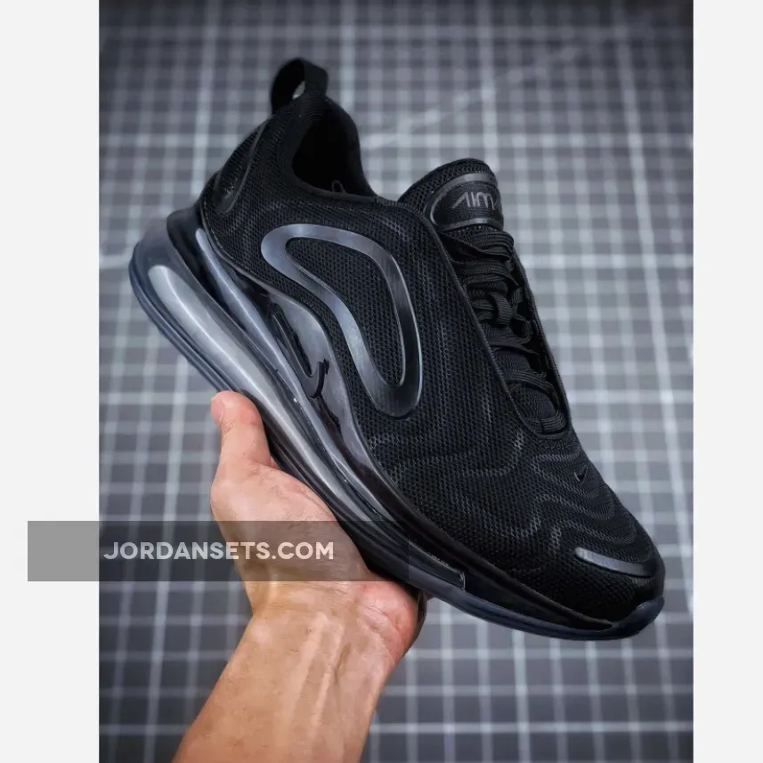 Popular Nike Air Max 720 Triple Black AO2924-007