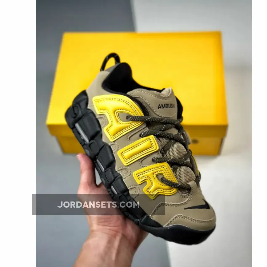 Ambush Nike Uptempo Low / AMBUSH x Nike Air More Uptempo Low 'Limestone'