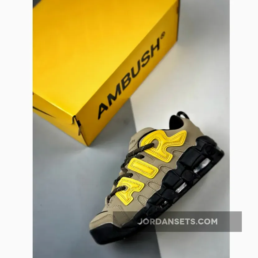 Ambush Nike Uptempo Low / AMBUSH x Nike Air More Uptempo Low 'Limestone'