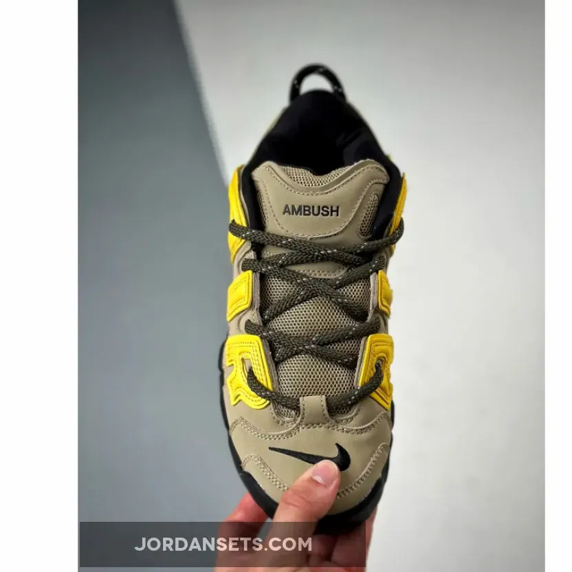 Ambush Nike Uptempo Low / AMBUSH x Nike Air More Uptempo Low 'Limestone'